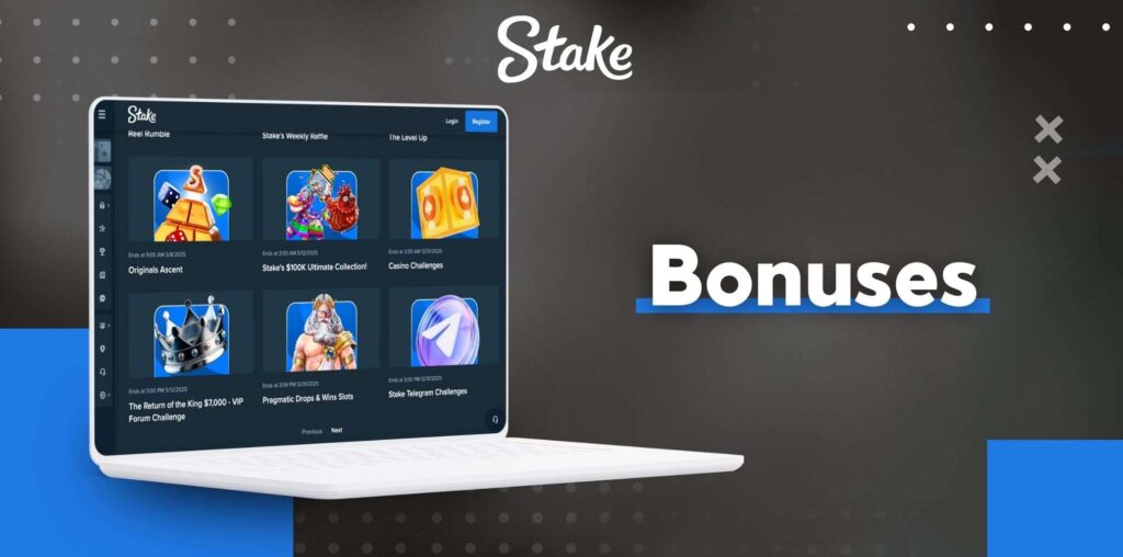 Stake Pakistan Bonuses for New Players review