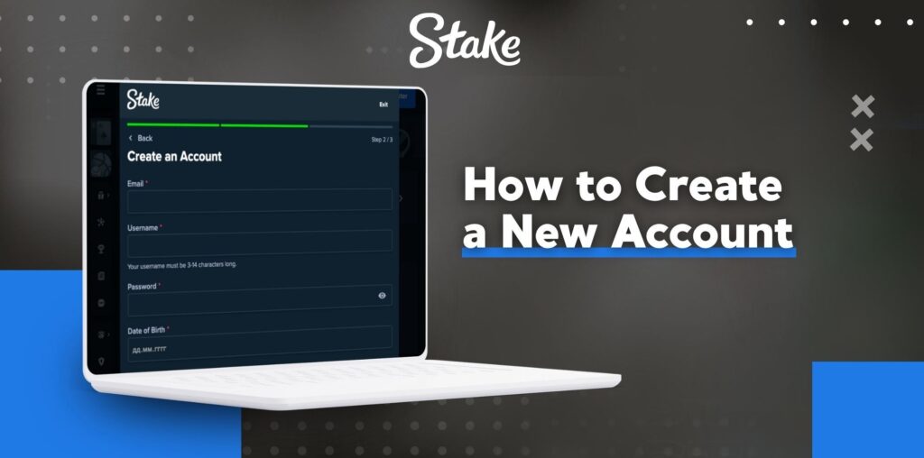 How to Create a New Account in Stake Pakistan