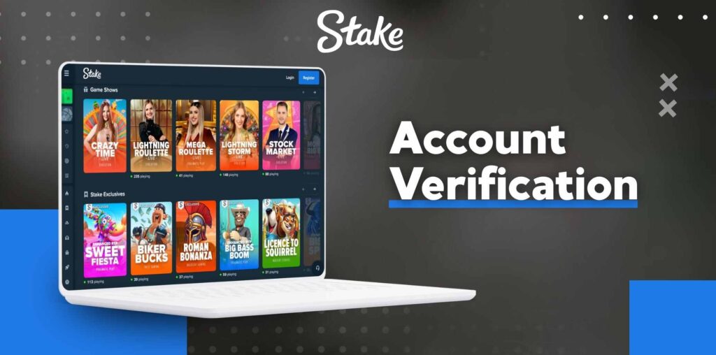 Stake Pakistan Account Verification instruction